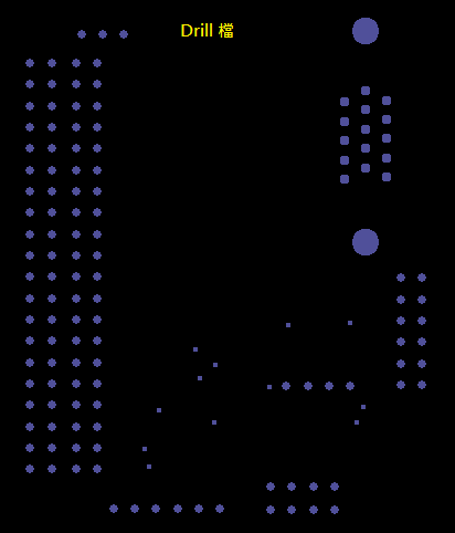 產(chǎn)生Drill File及 Map File 的Gerber 檔案，此會產(chǎn)生描述此PCB所用到的鉆孔的孔徑尺寸及鉆孔的座標資訊。